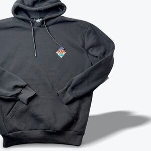 Original Deluxe‎ Supply Hoodie Mens Medium Pullover Sweatshirt Charcoal Gray